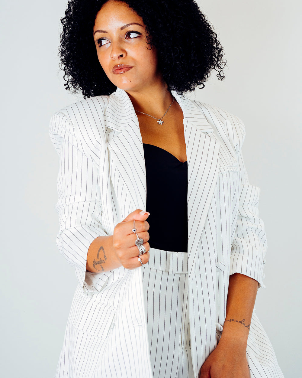 Tailleur gessato URBAN QUEEN