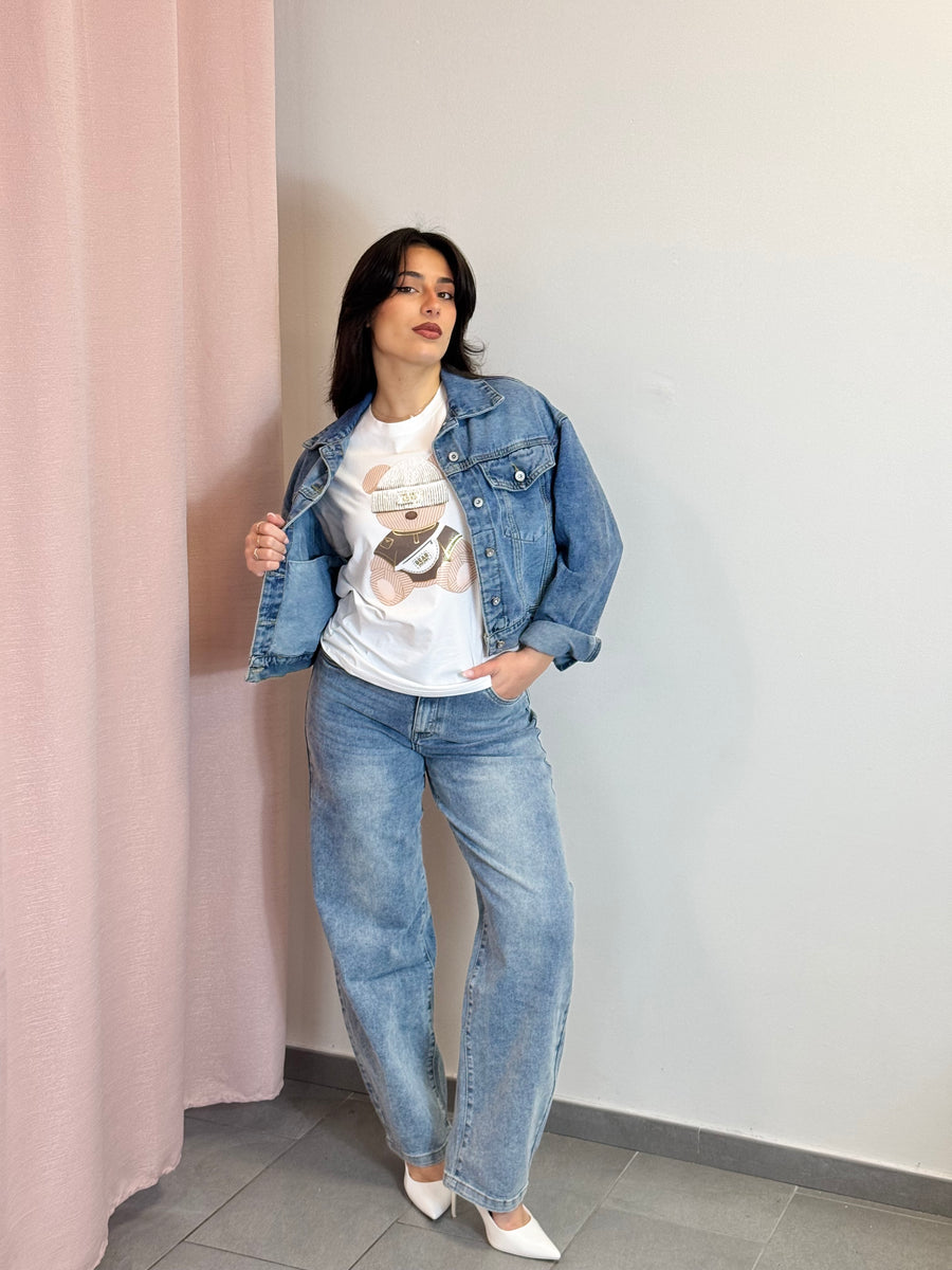 T-shirt teddy