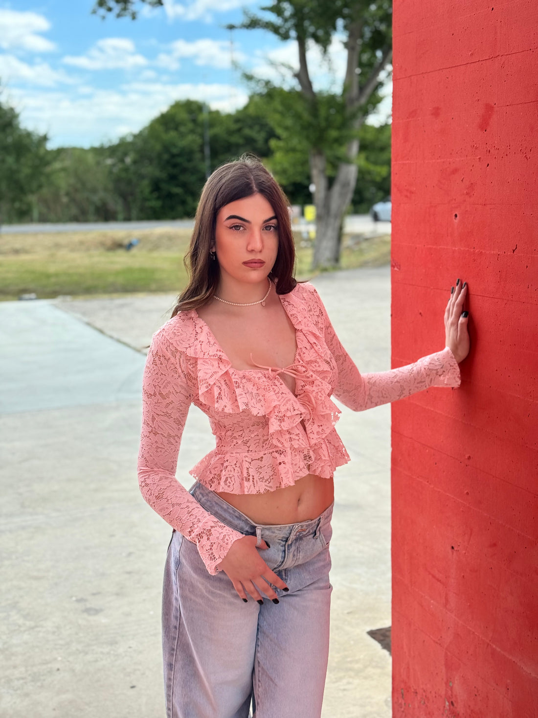Top in pizzo