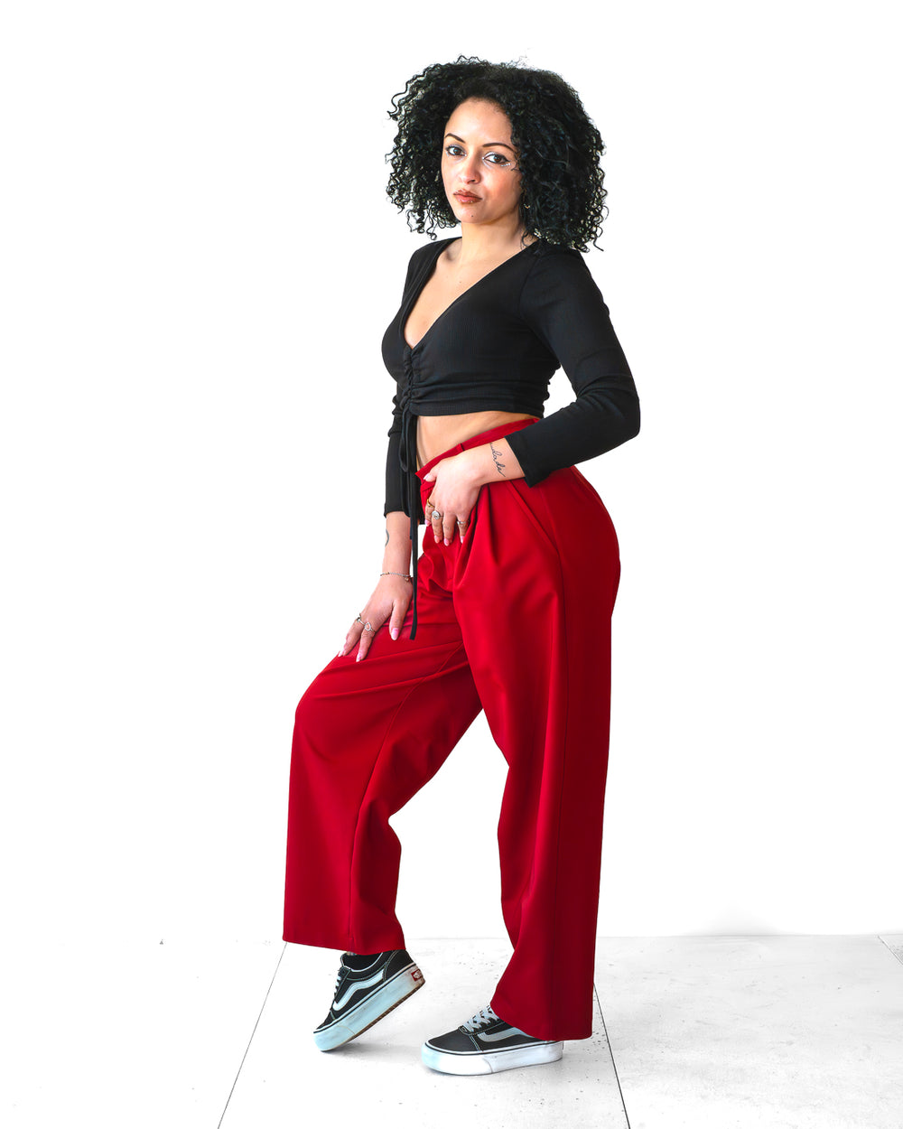 Top YASMINE nero