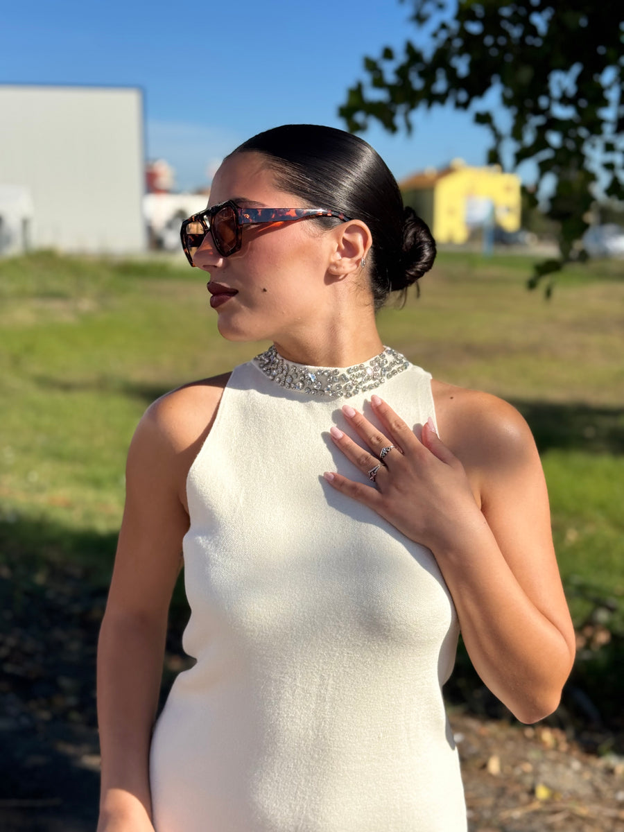 Abito in maglia STRASS