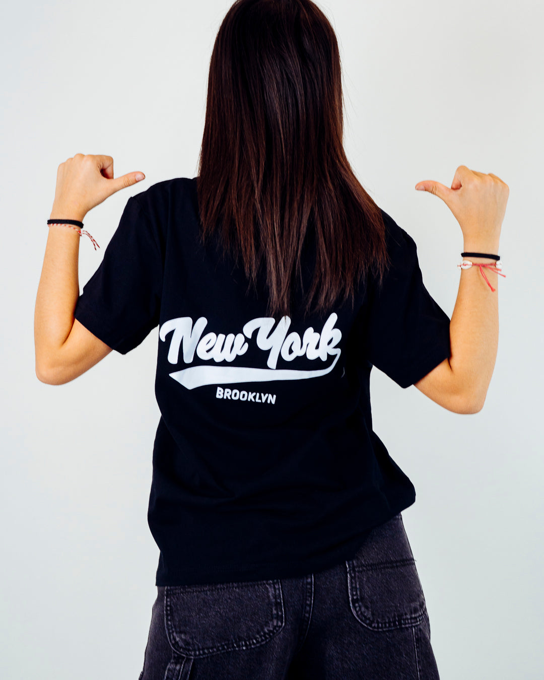 T-shirt NEW YORK nera