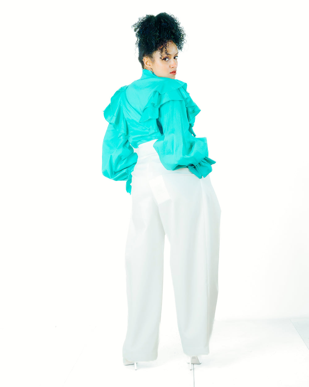 Pantalone BALOON by LUMINA bianco