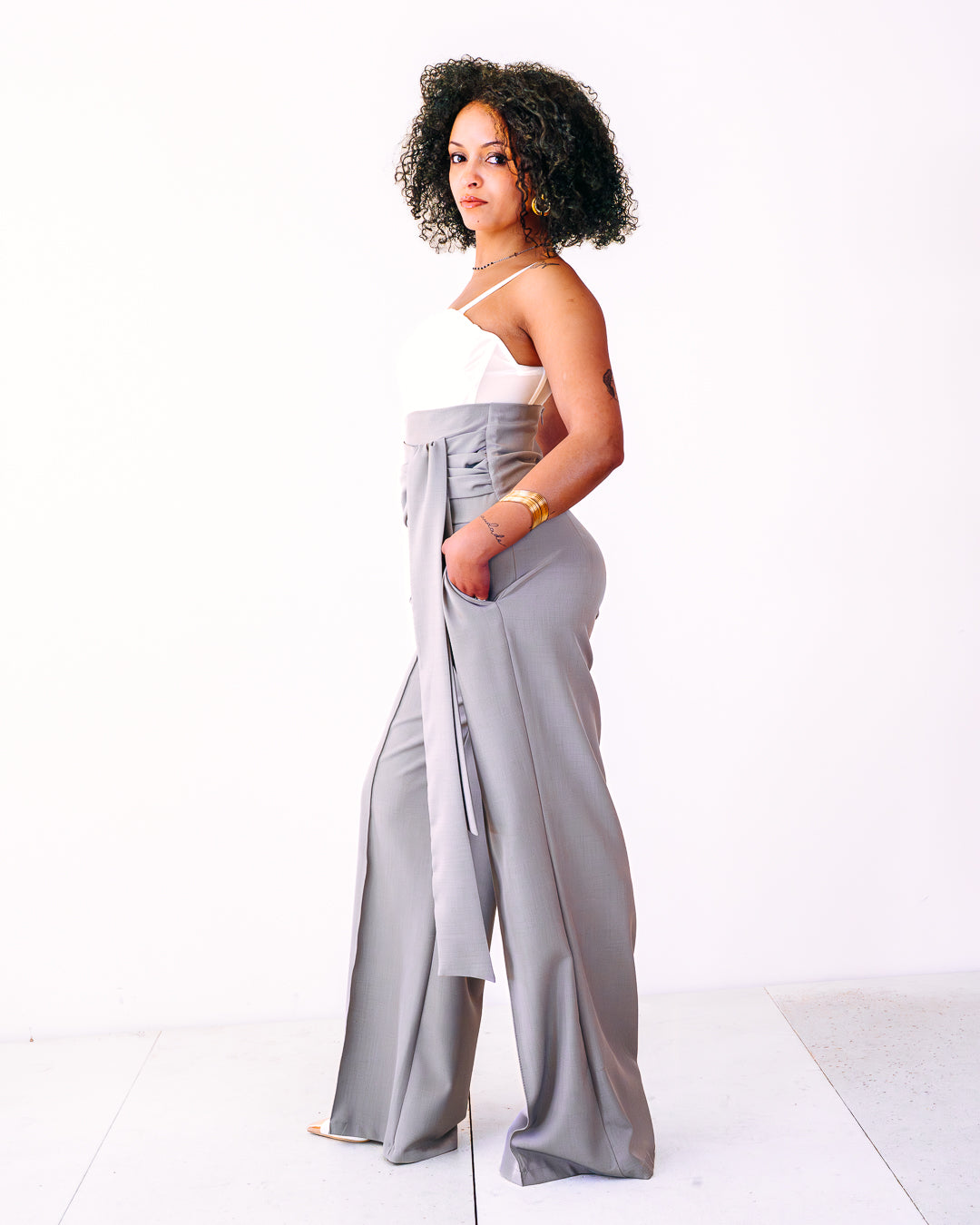 Pantalone VIRGINIA grigio