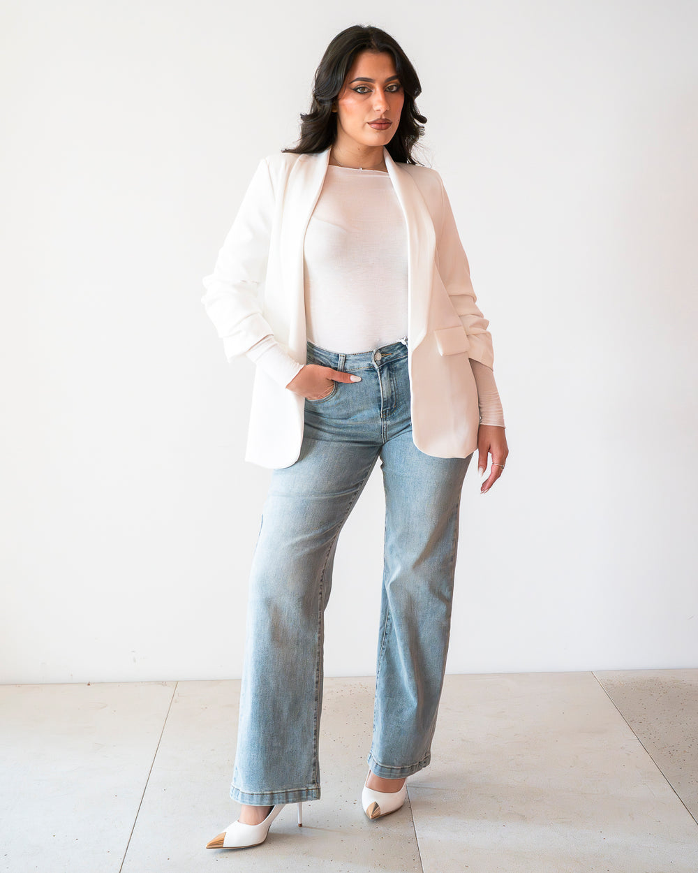 Blazer FANIA bianco