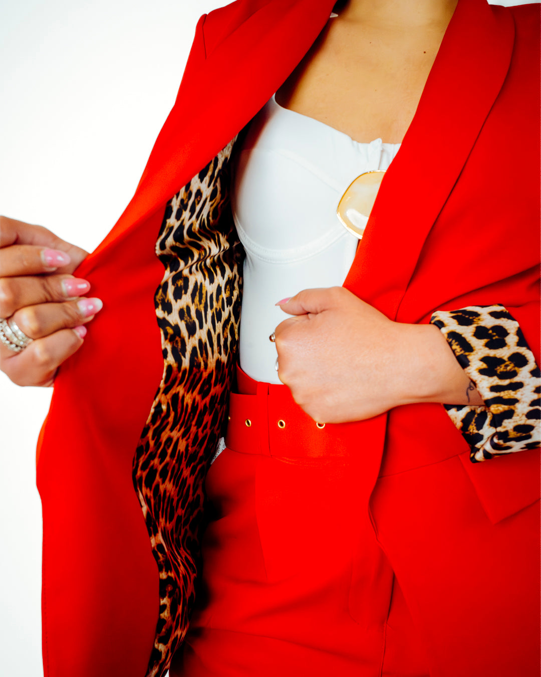 Blazer INDIA rosso