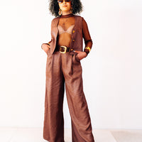 Coordinato YASNAY cioccolato