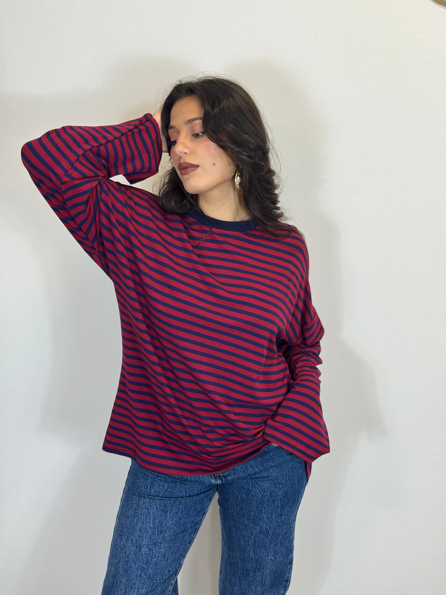 T-shirt maniche lunghe