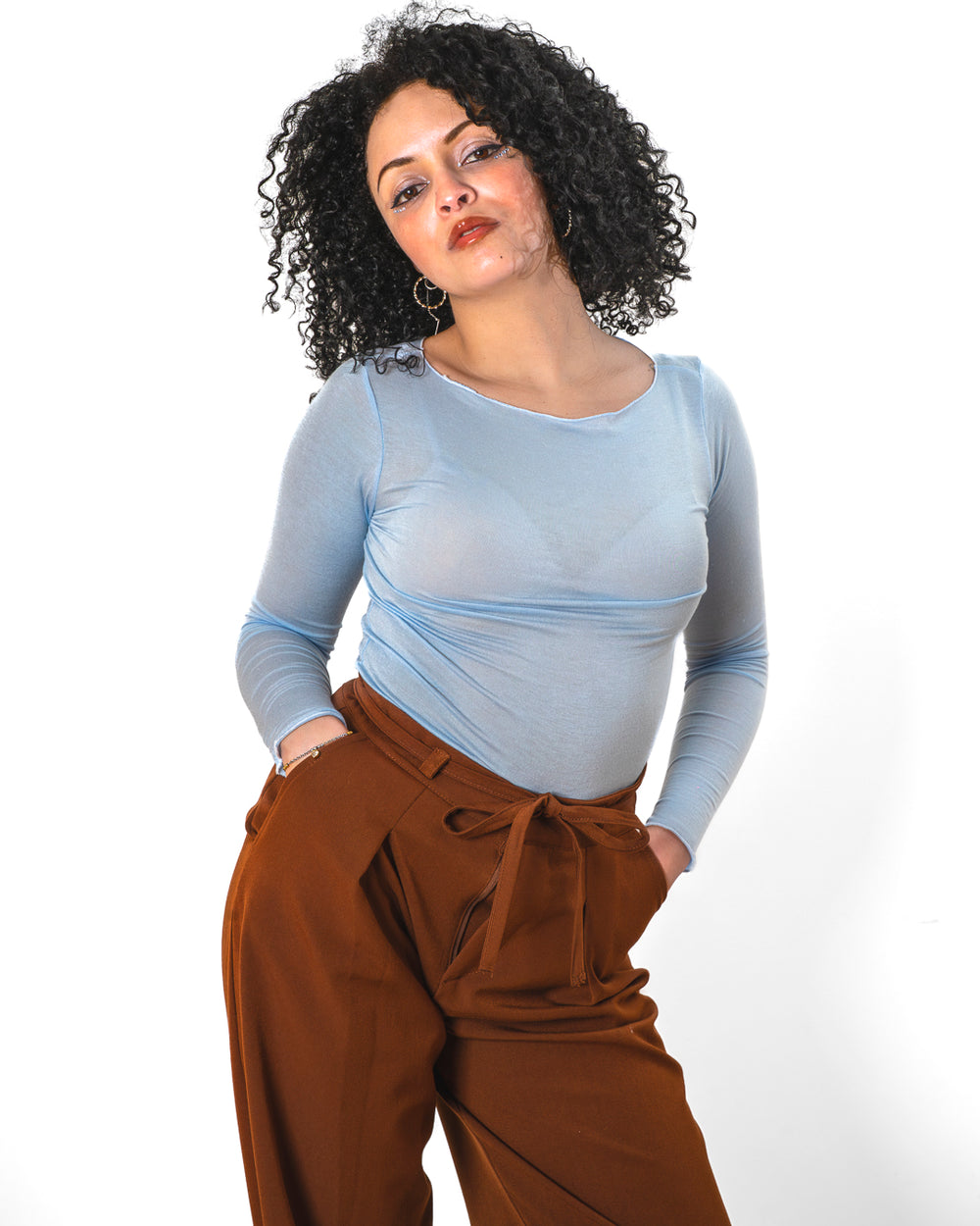 Maglia GIANNA celeste