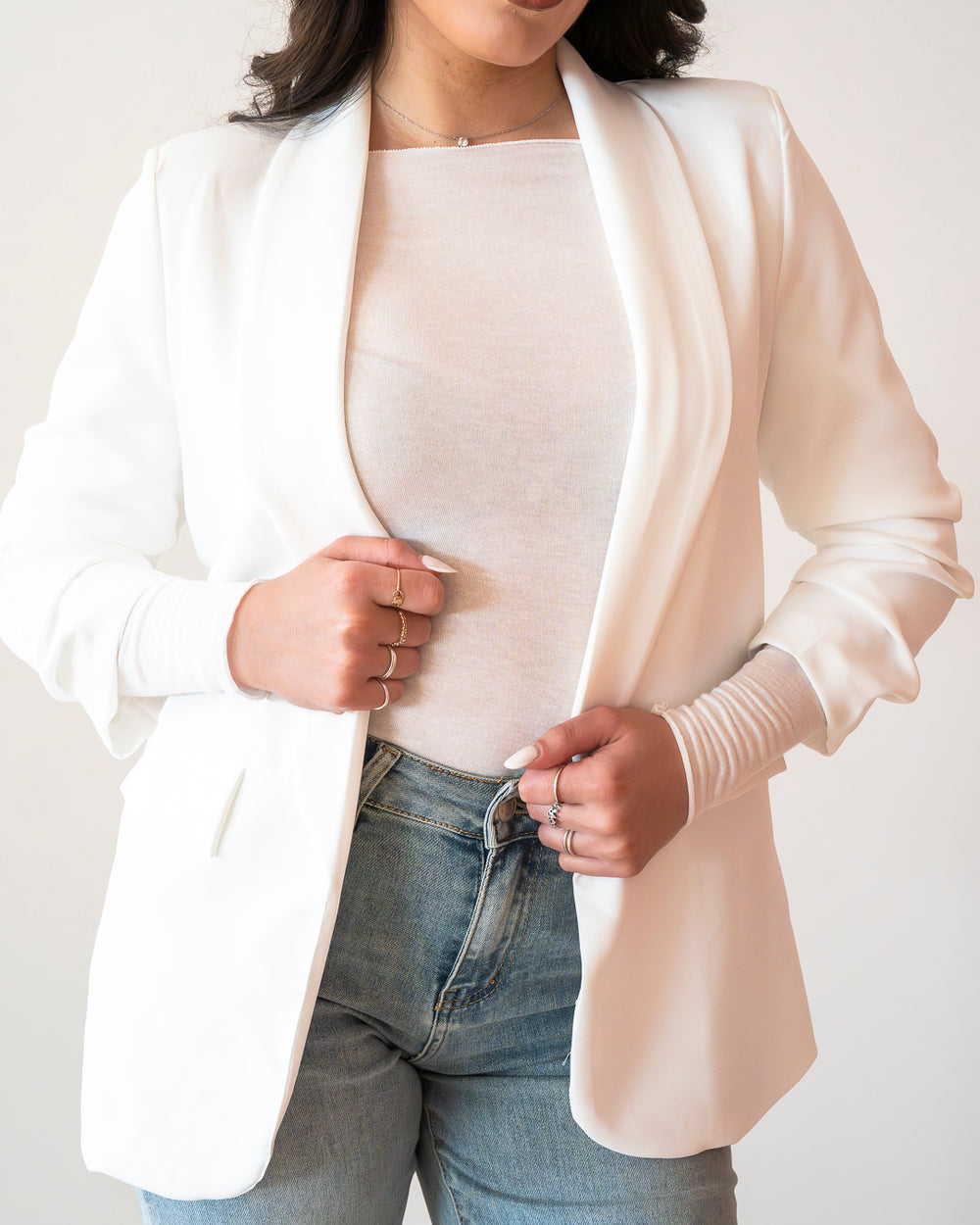 Blazer FANIA bianco
