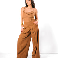 Pantalone ANNALISA by LUMINA cammello