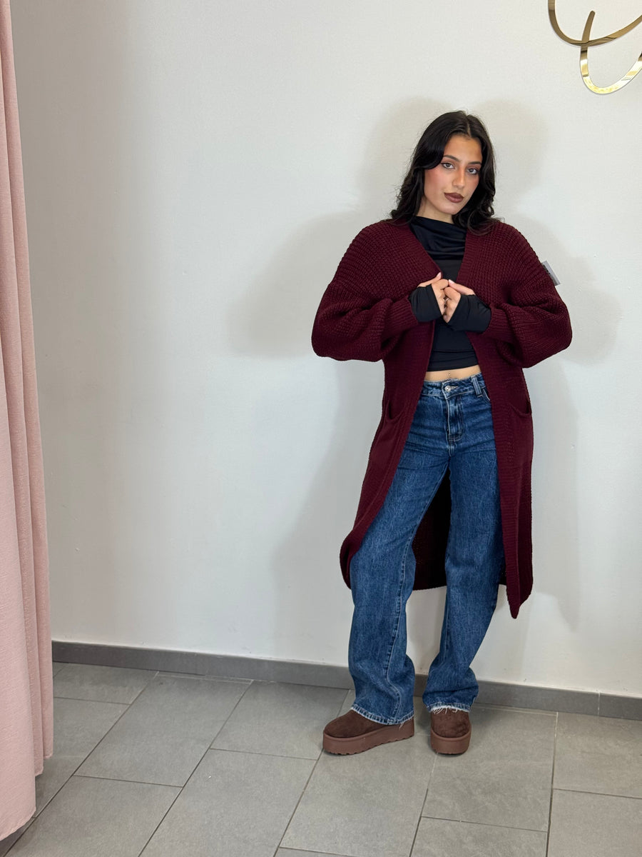 Cardigan lungo