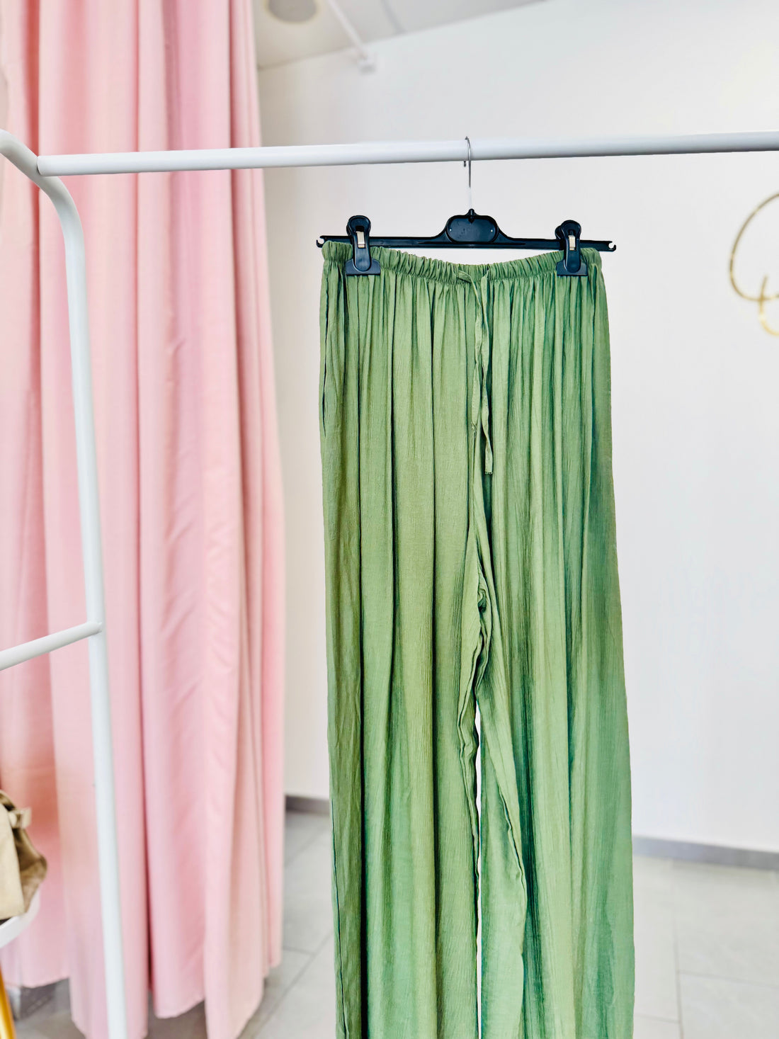 Pantalone ampio verde militare