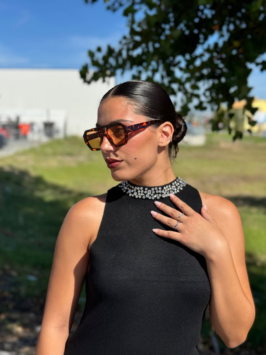Abito in maglia STRASS