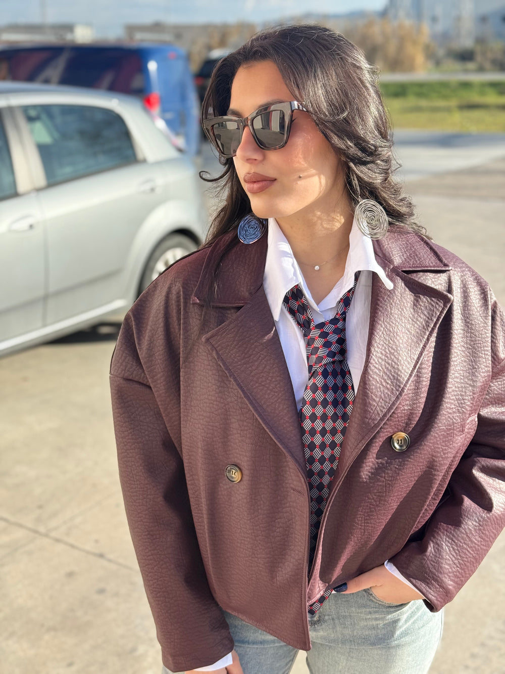 Bomber ecopelle
