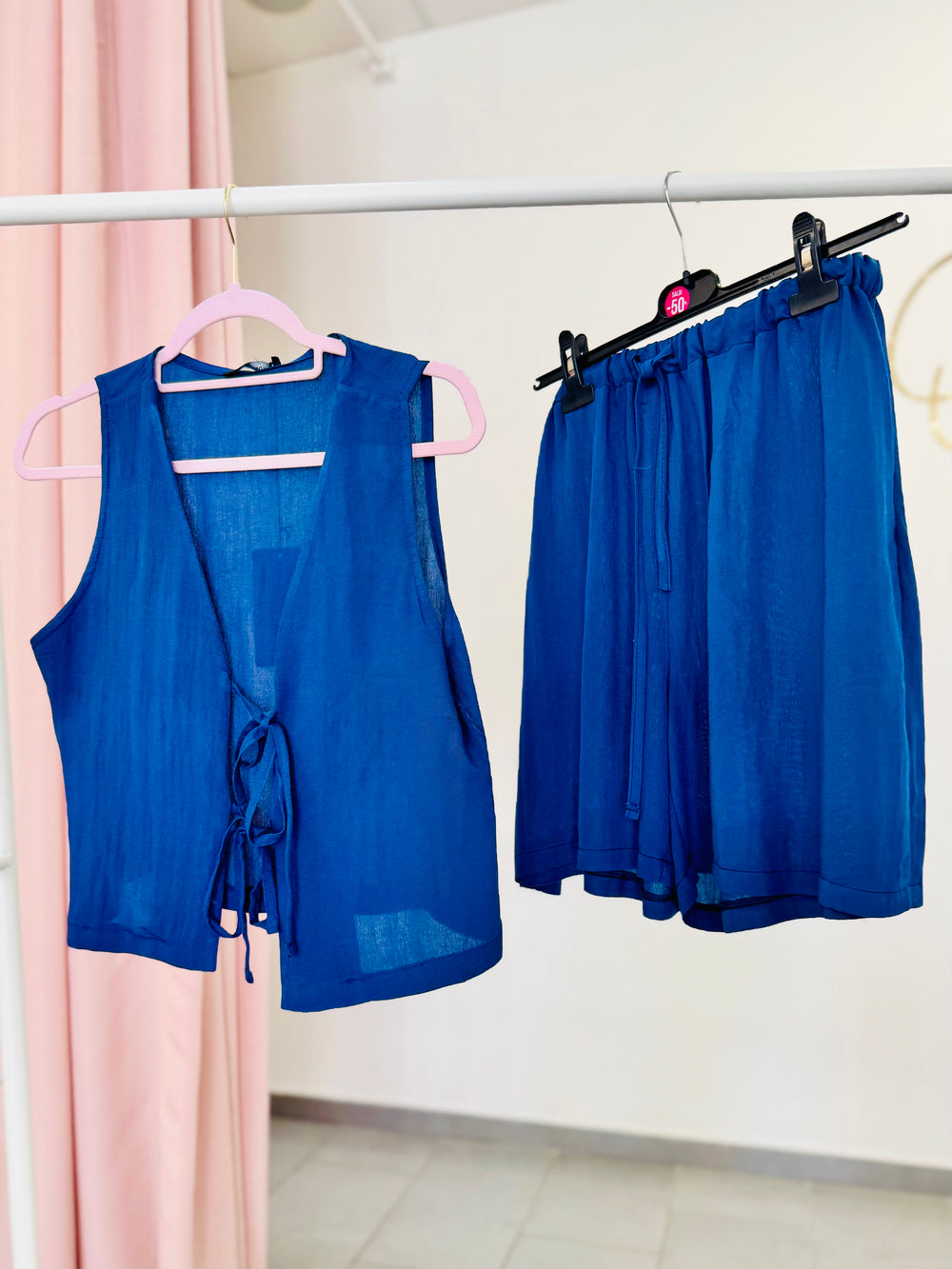 Coordinato gilet e pantaloncino