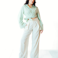 Camicia KIM verde acqua
