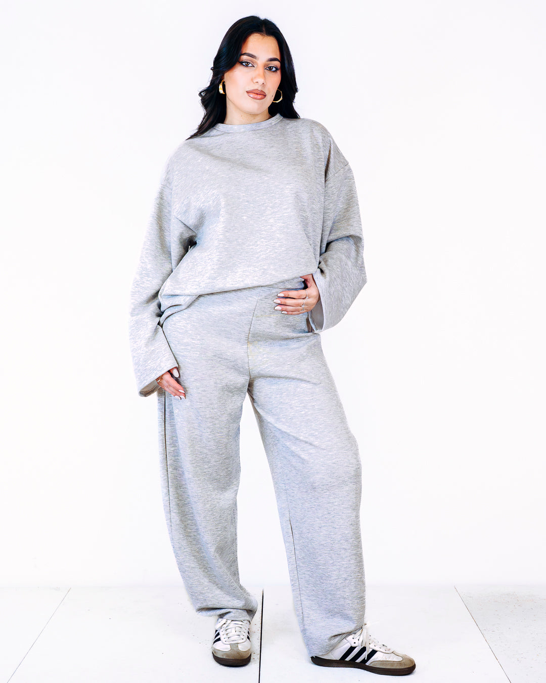 Pantalone THEODORA grigio