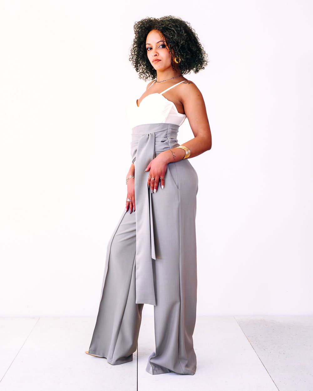 Pantalone VIRGINIA grigio