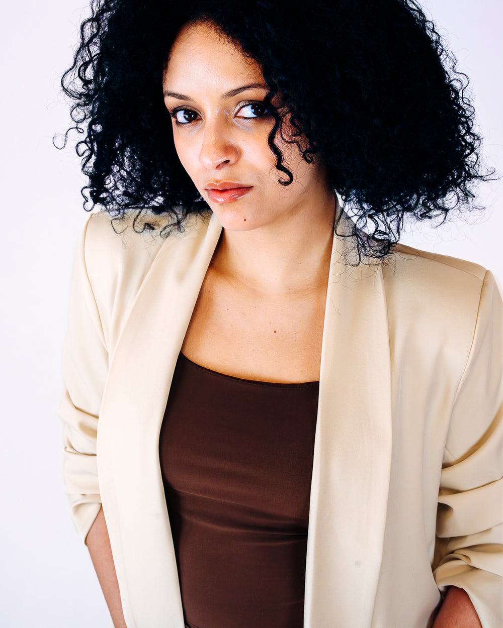Blazer CHARLOTTE panna