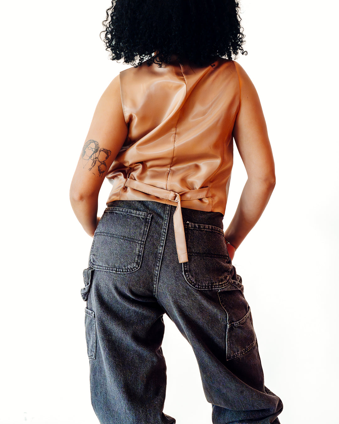 Gilet PAOLA By Lumina grigio