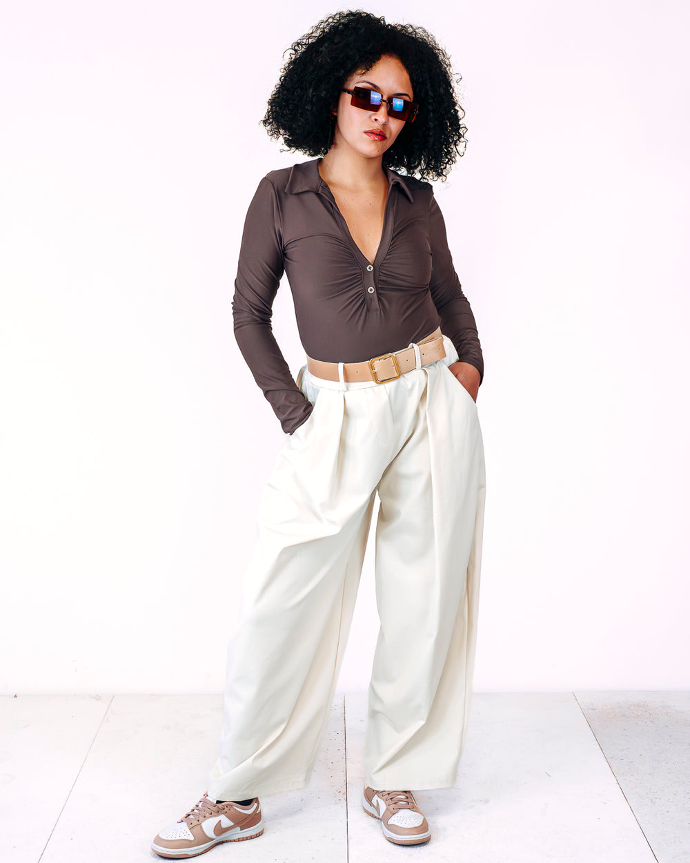Pantalone TALIA panna