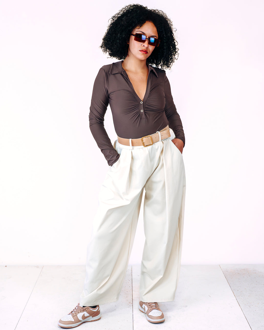 Pantalone TALIA panna