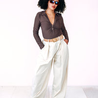 Pantalone TALIA panna