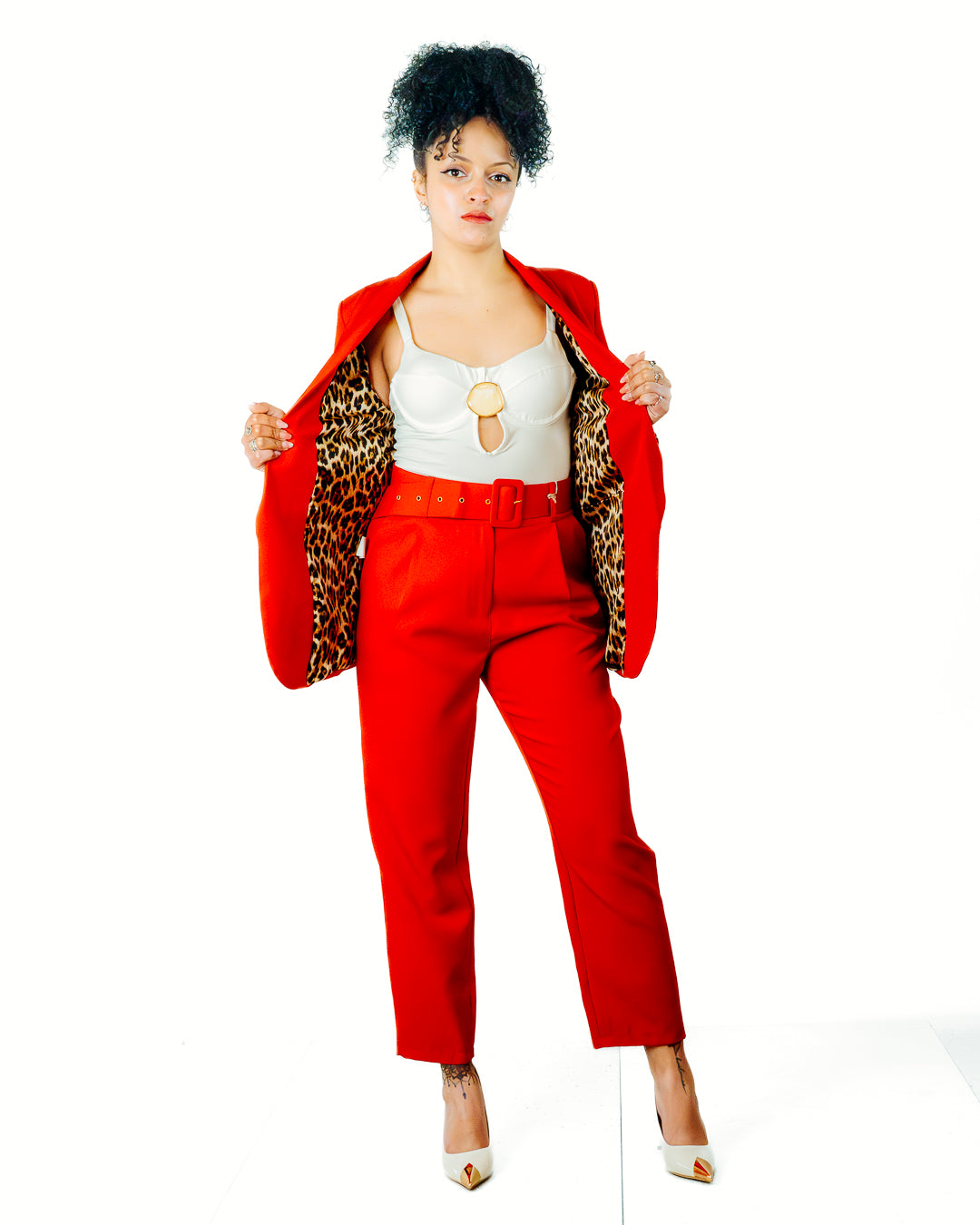 Blazer INDIA rosso