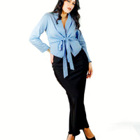Camicia IRIS celeste